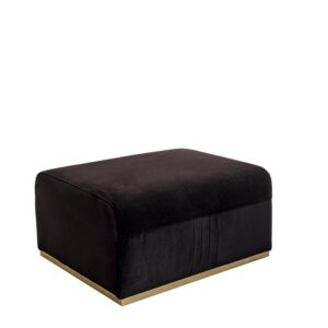 Fauteuil / Base de Canapé – Marron et Blanc