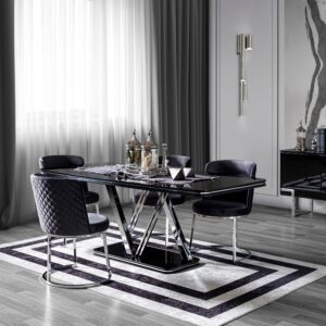 Collection Salle à Manger – Black Metallic